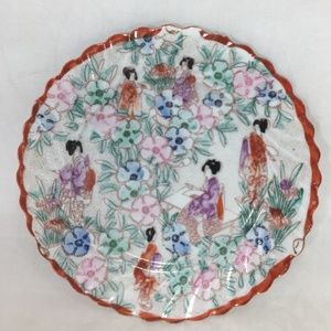 Scalloped Plate Soko Fine Porcelain Vintage